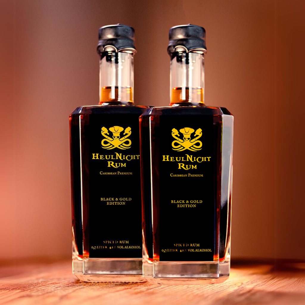 HeulNichtRum Black & Gold Edition 2er