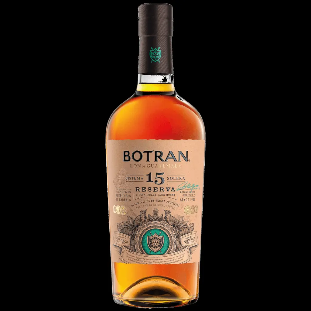 RON BOTRAN RESERVA 15 YEARS 40% VOL.