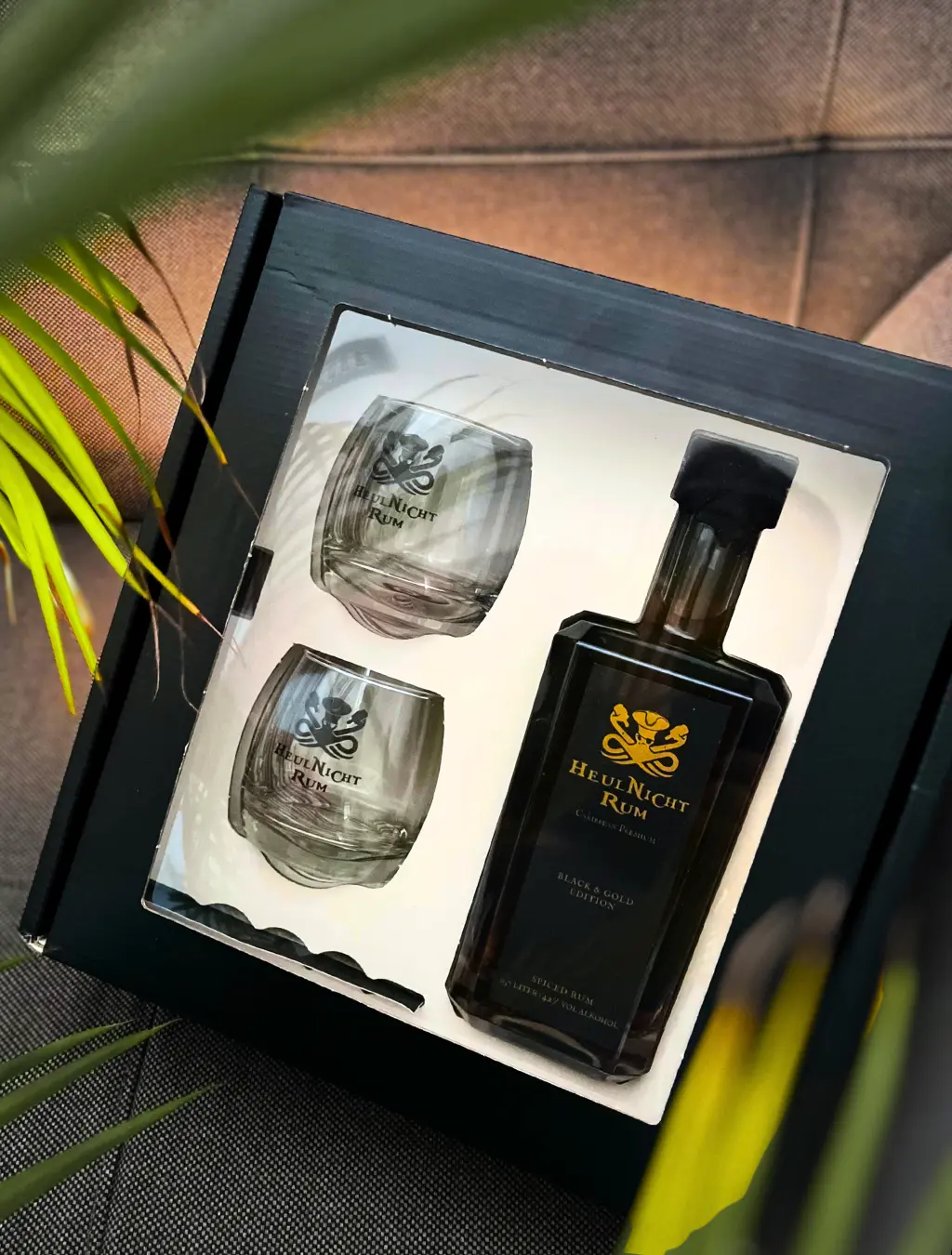 HeulNichtRum Geschenkpaket Black & Gold Edition