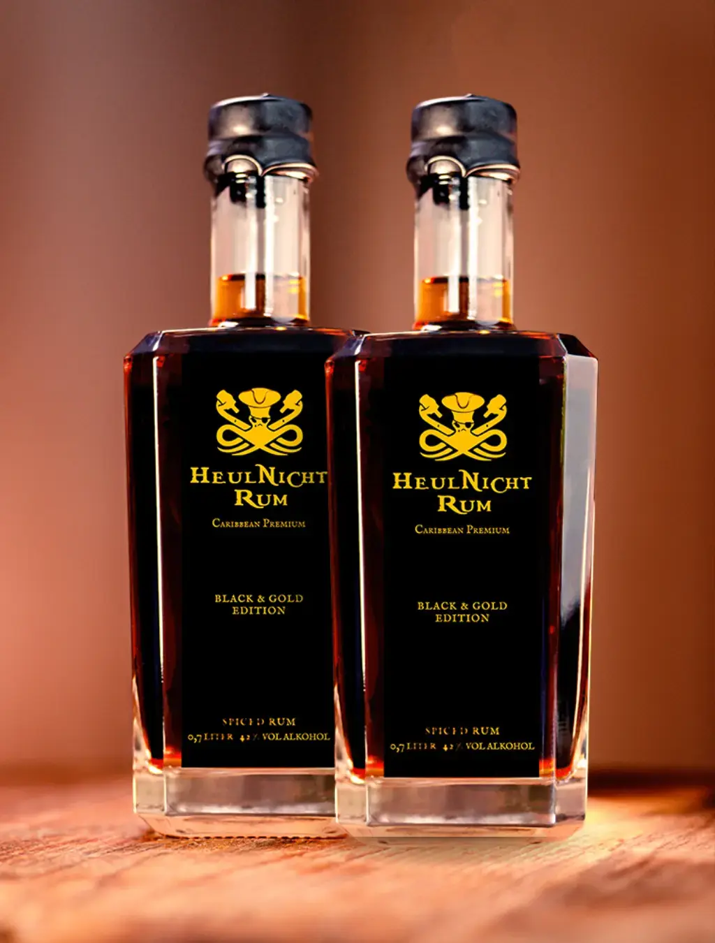 HeulNichtRum Black & Gold Edition 2er