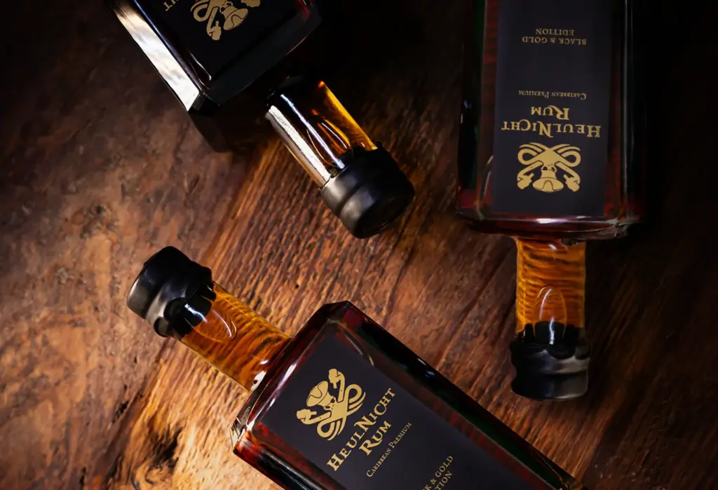 [HNR10004] HeulNichtRum Black & Gold Edition Flotten Dreier