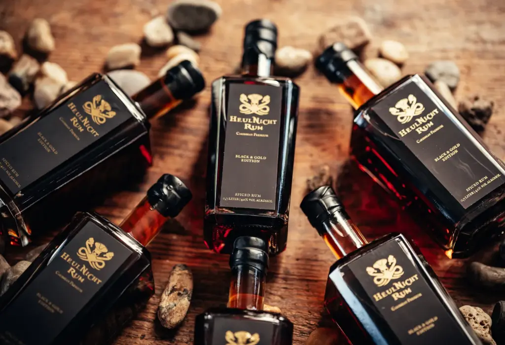 [HNR10005] HeulNichtRum Black & Gold Edition Sechser im Lotto